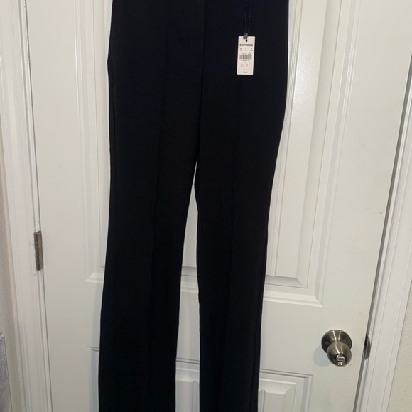 Express Black Wide Leg Pants - Picture 1 of 12